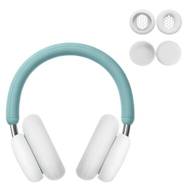 KONXISA Case for CMF by Nothing Headphone Pro 2 Sets Silicone Sweat Cover Eeadphones Protective Case Ear CushionsHeadband Cover Protector Washable Scratchproof White