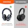 WC ShellZ XM5 Protective Headphone Exterior Shell Headband Covers for Sony WH1000XM5 Made by Wicked Cushions Made with Premium Silicone 90s Black