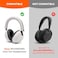 WC ShellZ XM5 Protective Headphone Exterior Shell Headband Covers for Sony WH1000XM5 Made by Wicked Cushions Made with Premium Silicone Silver
