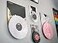 Record Props Vinyl Record Display Combine vinyl and album cover on wall Doubles as a now playing tabletop stand