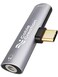 CableCreation USB C to 35mm Headphone and Charger Adapter 2 in 1 TypeC to 35mm Audio HiRes with PD Fast Charge USB C to Aux with Charging Dongle for iPhone 16 15 Pro Max Galaxy 24 Pixel iPad