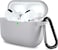 Lerobo Compatible with AirPods Pro 2 Case CoverFull Protective Shockproof Silicone Protective Case for Airpods Pro Supports Wireless Charging with Carabiner Front LED VisibleGray
