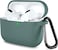 Lerobo Compatible with AirPods Pro Case 2019ShockProof Silicone Skin Full Protective Cover for Airpods Pro 2Supports Wireless Charging with Durable Carabiner Front LED VisiblePine Green