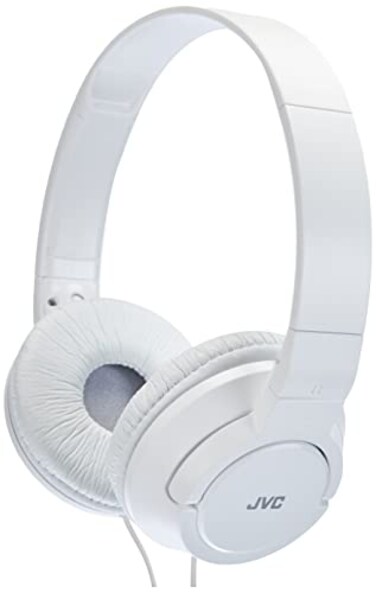 JVC HAS180 Lightweight Powerful Bass Headphones White