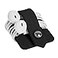 ELFRhino Headphone Case Cord Organizer Earbuds Holder Earphones Case Wrap Winder Headset Keeper Cord Manager Cable Organizer Black