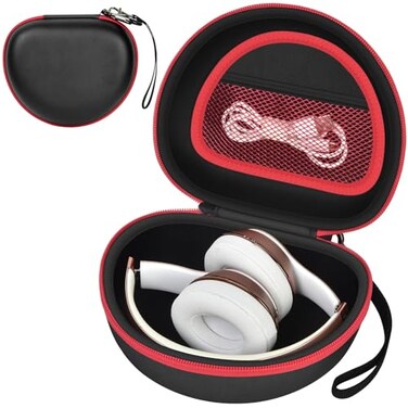 Comecase Headphone Case for Picun B8 P26 for Beats Solo 4 Studio Pro Solo3 Studio3 OnEar Headphones More Foldable Bluetooth Wireless Headset Extra Large Black