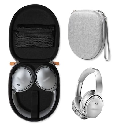 CaseSack Headphone Case for Bose QuietComfort QC45 QC35II QC35 QC25 QC15 QC3 QC2 AroundEar AE2w AE2i AE2 TP1 SoundLink OnEar OE OE2 OE2i