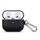LOPIE Leather Case with Clip for AirPods 3 Released in 2021 Handmade Case FullyWrapped with FullGrain Leather Protective Hard Cover for Gen 3 AirPods Not for AirPod Pro 3rd Generation Black
