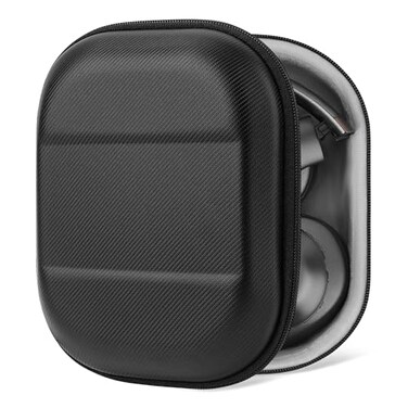 Geekria Shield Headphones Case Compatible with JBL Tune 770NC Tour ONE M3 E65 BTNC Replacement Hard Shell Travel Carrying Bag with Cable Storage Black