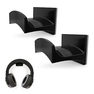 BRAINWAVZ Cradle Large 2PK Headphone Stand Holder Universal Hanger for Sennheiser Sony Bose Beats AKG AudioTechnica Gaming Controller Cables Gamepad Other Gaming Accessories Hook