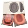 Earbudz Replacements Earpad Covers for Airpod Max Headphones 1 Pair Durable Textile Cloth Fabric Mesh with Magnetic Connection Red