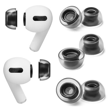 AZLA Crystal for Airpods Pro 1st 2nd Gen MMLL Airpod Pro Ear Tip Replacement Airpod Pro Tips with Premium Silicone