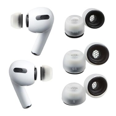 AZLA MAX for Airpods Pro 1st 2nd Gen SSSSSS Airpod Pro Ear Tip Replacement Airpod Pro Tips with Premium Silicone Airpod Ear Tips