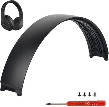Lnvecnc Studio 2 Headband as Same as The OEM Replacement Arch Band B0501 Parts Accessories Compatible with Beats by Dr Dre Studio2 WiredWireless B0500B0501 OverEar Headphones Matte Black