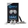Comply TrueGrip MAX Premium Memory Foam Replacement Earbud Tips for Apple AirPods Pro 1 2 Long Lasting Comfort Extreme Durability Secure Fit Superior Noise Isolation White SML 3 Pairs