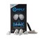 Comply TrueGrip MAX Premium Memory Foam Replacement Earbud Tips for Apple AirPods Pro 1 2 Long Lasting Comfort Extreme Durability Secure Fit Superior Noise Isolation White SML 3 Pairs