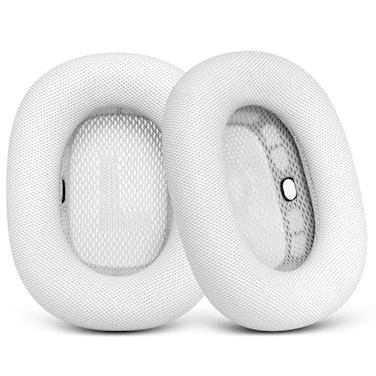 G GVOEARS Ear Cushions Replacement for AirPods Max Upgraded Ear Cups for Apple Headphones GVOEARS Ear Pads Cover with Protein Leather Memory Foam White