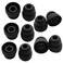 Alitutumao 10pcs Replacement Earbuds Silicone Eartips Double Flange Compatible with Wireless Powerbeats2 Powerbeats3 Beats by dr dre Earphones