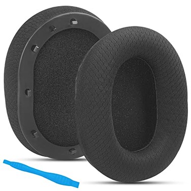 G GVOEARS GVOEARS Replacement Ear Cushions for Razer BlackShark V2 BlackShark V2 Pro Gaming Headset Mesh Fabric Ear Pads Earmuffs Softer Memory Foam Noiseisolating Earcups Easy Installation