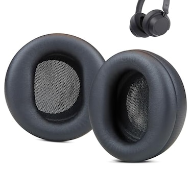 SINOWO Replacement Earpads for Microsoft Surface Headphones 1 2 Wireless Noise Cancellation HeadsetsEar Pads Cushions with HighDensity Noise Isolation FoamSoft Protein LeatherBlack