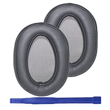 Adhiper WHH900N Replacement Ear Pads Protein PU Leather Ear Cushion Compatible with Sony WHH900N and MDR100ABN Headphones Dark Grey