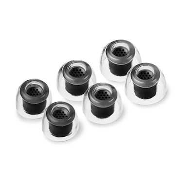 AZLA SednaEarfit XELASTEC 2 SSSMS Earbud Tips for Wireless Headphones Noise Canceling Earbuds Replacement Tips Eartips Compatible with Sony Samsung Beats JLab Skullcandy Sennheiser
