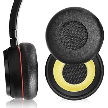 XBERSTAR Replacement Earpads for Jabra Evolve Replacement earpads Cushion Cover Pillow for Jabra Evolve 20 20se 30 30II 40 65 65 Protein Leather Ear Pads