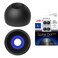 JVC EPFX10 Spiral Dot Earpieces Set of 4 Eartips Sizes Small Through Large Fits Many JVC Models Large Black