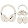 Adhiper 3Sets Silicone Sweat Case Cover for Sony WH1000XM5 Headphones Embody XM5 Earpad CoverEar CoversHeadband Cover Protector Washable Sweatproof Soft Silicone Headphone AccessoriesOff White