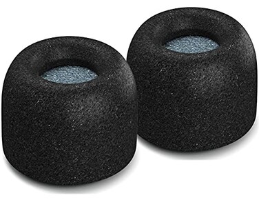 Comply Memory Foam Replacement Earbud Tips for Google Pixel Buds Google Pixel Buds ASeries Ultimate Comfort Secure Fit Superior Noise Isolation Black SML 3 Pairs