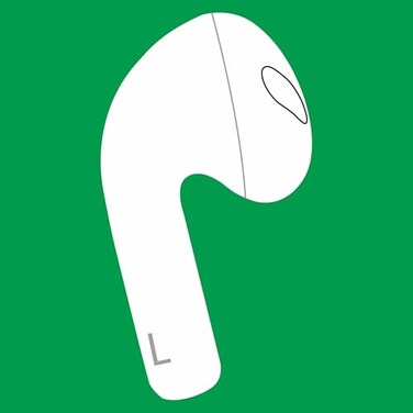 Meenova A2564 Single Left Ear Side Only OEM Left Earbud Replacement for Pod 3rd Generation Compatible with Original Pods 3 A2897 A2566 Air Earphones Charging Case Earpad Left A2564