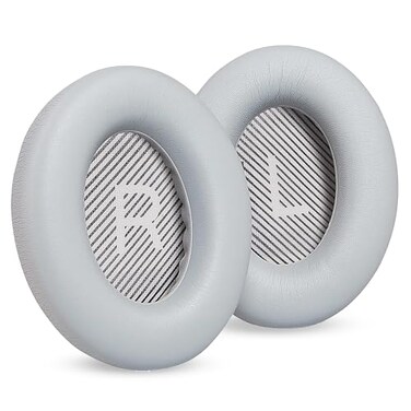 AHG Accessory House Global AHG nc 700 Replacement earpads Cushions Compatible with Bose nc700 HeadphonesBose 700 Noise Cancelling Headphones Grey Premium PU Leather Extra Thickness FlexiSoft HighDensi