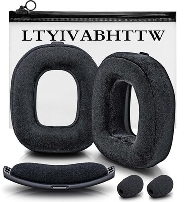 LTYIVABHTTW A50 Mod Kit Gen 4 Ear Cushion Compatible with Astro Gaming A50 Wireless Headset Velvet HeadbandMicrophone FoamEar Pads I Not Work with GEN 3