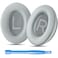 AHG Accessory House Global qc Replacement Ear Pads Cushions Compatible with Bose QuietComfort 35 II QC35 QCSE QCSC and QC45 Wireless Headphones Gray Premium Material Extra Thick Durable