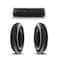 SCROY Pads Compatible with Sennheiser HD280 Earpads and Headband Pad Kit Replacement for HD 280 PRO HMD280 Ear Pads Headphones Cushion Padding Black