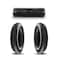 SCROY Pads Compatible with Sennheiser HD280 Earpads and Headband Pad Kit Replacement for HD 280 PRO HMD280 Ear Pads Headphones Cushion Padding Black