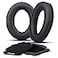 G GVOEARS Replacement Ear Pads for Bose Aviation A20 Earpads Cushions Compatible with Bose Aviation Headset X A10 A20 Durable Leather Slow Rebound Memory Foam Black