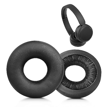 XBERSTAR Earpads Ear Pads For Sony WHCH520 Headphone Replacement Ear Pads Comfort Quiet Overear Headphones with Softer Leather black earpads
