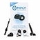 Comply TrueGrip Premium Memory Foam Replacement Earbud Tips for Samsung Galaxy Buds4 Pro Buds3 Pro LongLasting Comfort Secure Fit Noise Isolation Black Small 3 Pairs