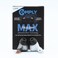 Comply TrueGrip MAX Premium Memory Foam Replacement Earbud Tips for Samsung Galaxy Buds4 Pro Buds3 Pro LongLasting Comfort Secure Fit Noise Isolation Black Medium 1 Pair