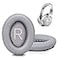 GEVO Premium Replacement Ear Pads for Bose QC35 QC35ii Headphones Made by Comfortable Adaptive Memory Foam and Extra Durable Fits QuietComfort 35 35ii SoundLink 12 AEOverEar Silver