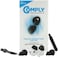 Comply Memory Foam Replacement Earbud Tips for Apple AirPods Pro 1 2 Ultimate Comfort Secure Fit Superior Noise Isolation Anti Slip Prevent From Falling Out Black Small 3 Pairs