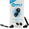 Comply Memory Foam Replacement Earbud Tips for Apple AirPods Pro 1 2 Ultimate Comfort Secure Fit Superior Noise Isolation Anti Slip Prevent From Falling Out Black Small 3 Pairs