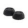 Comply TWo210C Memory Foam Replacement Earbud Tips for Jabra Elite 10 Gen 1 2 JBL Huawei Moondrop More Ultimate Comfort Secure Fit Superior Noise Isolation Black Small 3 Pairs