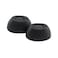 Comply TWo210C Memory Foam Replacement Earbud Tips for Jabra Elite 10 Gen 1 2 JBL Huawei Moondrop More Ultimate Comfort Secure Fit Superior Noise Isolation Black Small 3 Pairs