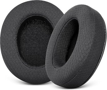 G GVOEARS Replacement Ear Pads for Sony MDR 7506 GVOEARS Earpad Mesh Fabric Cushions for MDR V6 V7 MDRCD900ST Headphones with Memory Foam Black