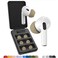 AutoLine Pro Foam Masters UltraPremium Memory Foam Ear Tips for AirPods Pro 1st 2nd Gen 3 Pairs New Ver Secure Fit Super Comfort Better Noise Cancel Replacement Buds Large FDE Tan