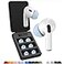 AutoLine Pro Foam Masters UltraPremium Memory Foam Ear Tips for AirPods Pro 1st 2nd Gen 3 Pairs New Ver Secure Fit Super Comfort Better Noise Cancel Replacement Buds Medium Light Blue