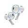 AutoLine Pro Foam Masters Memory Foam Ear Tips for AirPods Pro 1st 2nd Gen Comfortable Secure Better Noise Cancellation Version 30 Replacement Buds Large 3 Pairs White