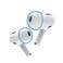 AutoLine Pro Foam Masters Memory Foam Ear Tips for AirPods Pro 1st 2nd Gen Comfortable Secure Better Noise Cancellation Version 30 Replacement Buds Large 3 Pairs White